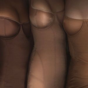 SKIMS Glissenette MEDIUM “Jasper” Corset Dress